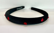 Load image into Gallery viewer, Sweet Hearts Puff Velvet Headband
