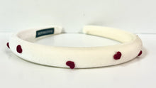 Load image into Gallery viewer, Sweet Hearts Puff Velvet Headband
