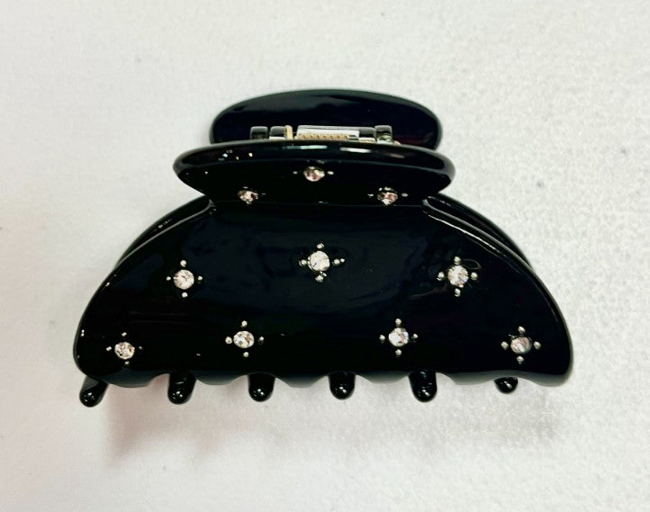Large Rhinestone Resin Jaw Clip
