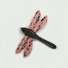 Load image into Gallery viewer, Dragonfly Handmade French Barrettes
