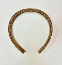 Load image into Gallery viewer, Pavé Puff Rhinestones Embellished Narrow Headbands
