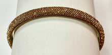 Load image into Gallery viewer, Pavé Puff Rhinestones Embellished Narrow Headbands
