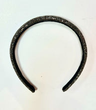 Load image into Gallery viewer, Pavé Puff Rhinestones Embellished Narrow Headbands
