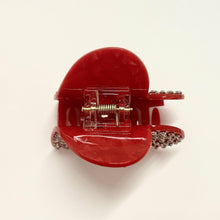 Load image into Gallery viewer, Medusa&#39;s Red Rhinestone Heart Jaw
