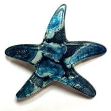 Load image into Gallery viewer, French Starfish Large Barrettes
