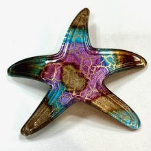 Load image into Gallery viewer, French Starfish Large Barrettes
