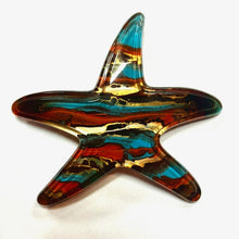 Load image into Gallery viewer, French Starfish Large Barrettes
