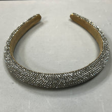 Load image into Gallery viewer, Wide Pavé Puff Rhinestones Embellished Headbands
