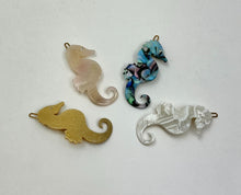 Load image into Gallery viewer, Seahorse French Side Barrettes
