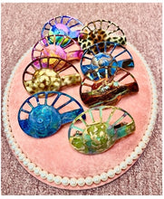 Load image into Gallery viewer, French Shell Large Barrettes
